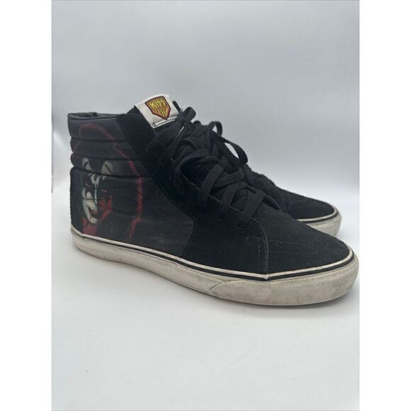 KISS Army Vans‎ SK8 Hi Top Solo Album Faces Skateboard Sneaker Shoes Mens 9.5 main image 11